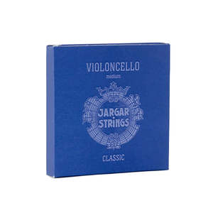 Cello Strings: Cello Jargar Strings Classic 4/4 Medium Set