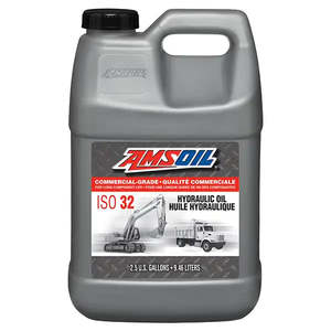 Hydraulic Fluid: ISO 32 Commercial Grade Hydraulic Oil