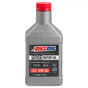 High Mileage: High Mileage 100% Synthetic Motor Oil SAE 5W-30