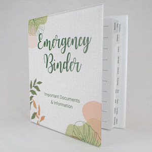 Products: Emergency Binder