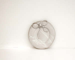 Products: bow plate / speckled grey #3