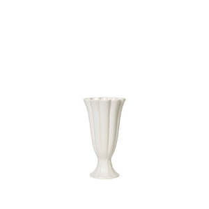 Accessories: Broste vase Heli Small - Warm White