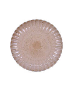 Ceramics: Scallop Rose Side Plate