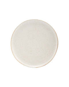 Pion Dinner Plate - Warm White Speckle