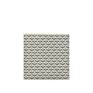 Broste Paper Napkin Tulip – Beige/Black (Pack of 20)