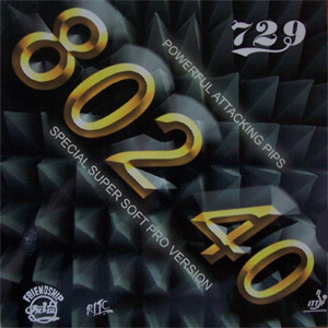 Products: Ritc 802-40 OX Rubber - Table Tennis Gear