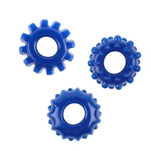 Products: Gear Up Cock Rings - Blue - Tabu Adult Boutique