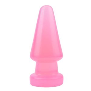 Anal Delight Large Pink Plug - Tabu Adult Boutique