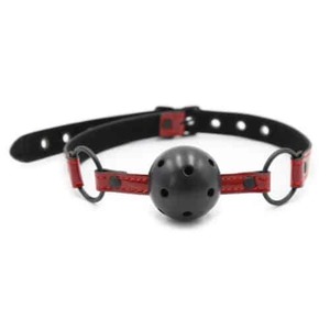 Scarlet Strap Breathable Gag - Tabu Adult Boutique