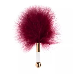 Mini Feather Teaser - Burgundy - Tabu Adult Boutique