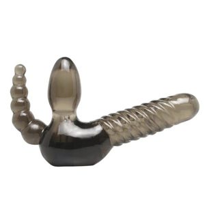 Strapless Strap On with Anal Stimulator - Tabu Adult Boutique