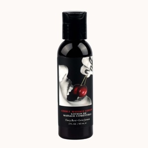Cherry Edible Massage Oil - 60ml - Tabu Adult Boutique