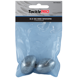 Products: TacklePro Egg Sinker 8.0oz – 2pc – TacklePRO NZ