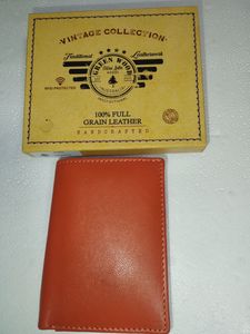 Products: Greenwood Leather Mens Wallet Tan/Orange