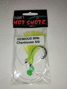 Products: Hot Shotz Chartreuse 5/0