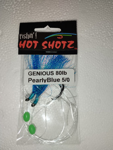 Products: Hot Shotz Pearly Blue 5/0