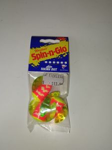 Worden's Spin n Glo Red Chartreuse