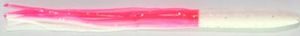 Needlefish Skirt with Lumo head - Pink/White (each) 10cm