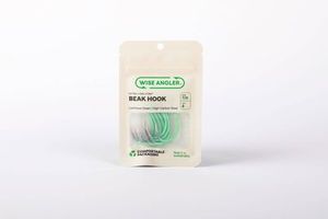 Wise Angler - Luminous Green Beak Hook 7/0 - Extra Long Point