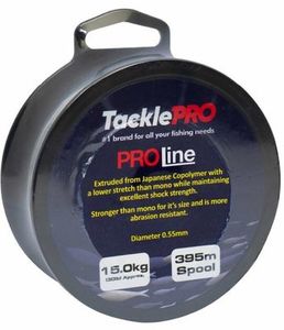 Products: TacklePro ProLine 15.0kg/30lb - 395m Spool