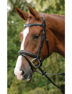 Kincade Comfort Crystal Crank Bridle tackshop.co.nz