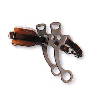 Korsteel Fleece Nose Hackamore tackshop.co.nz