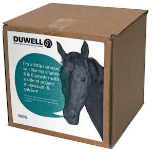 Feed and Supplements: Duwell Cool N Calm Vitamin B&E Powder