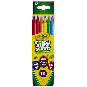 Books: Crayola Silly Scents Twist Colored Pencils 12 Pack