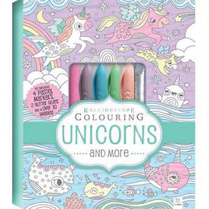 Books: Kaleidoscope Colouring Unicorns Narwhals & More