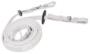 Racing: Zilco 16mm Buckle End Reins (White Grip)