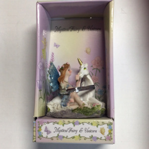 Gifts And Toys: Unicorn And Fairy Figurine Gift Box