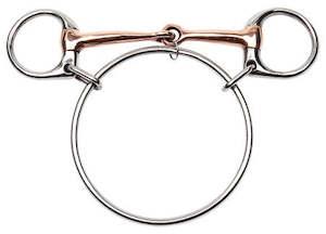 Racing: Zilco Dexter Snaffle with Copper Mouth Bit