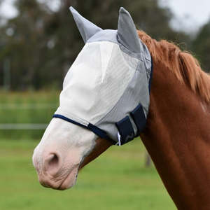 For The Horse 1: Horze Durable Fly Mask With Ears