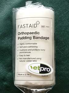 Vet Care: Vetpro Fastaid Orthopaedic Padding Bandage
