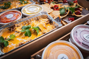 Products: Nachos Fiesta (Feeds 10 - 12 people) Taco Loco