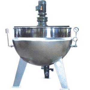 500L Dia. 1100mm with Agitator Electric Vertical Jacketed Kettle TT-JK-EVR500