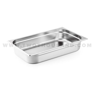 16L 1/1X4” 530X325X100 MM Stainless Steel Steam Table Pan TT-811-4