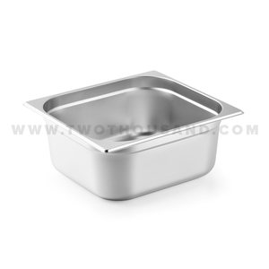 11.9L 2/3X6” 353X325X150 MM Stainless Steel Steam Table Pan TT-823-6