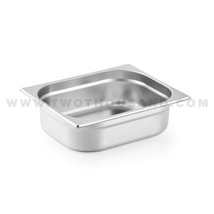 6.5L 1/2X4” 325X265X100 MM Stainless Steel Steam Table Pan TT-812-4