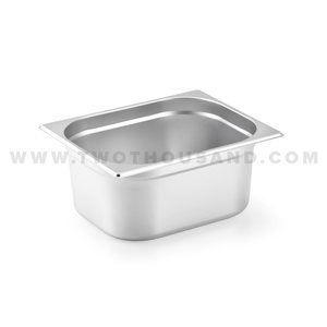 9.5L 1/2X6” 325X265X150 MM Stainless Steel Steam Table Pan TT-812-6