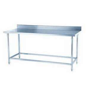 Products: 1000X700MM with Splashback Stainless Steel Commercial Work Table TT-BC338B