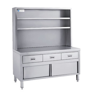 Products: L1200MM with 3 Drawers and Shelves Stainless Steel Work Cabinet TT-BC321A