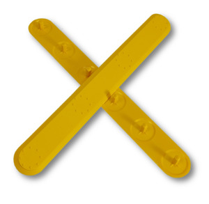Self-Install KitBox® - Yellow Polyurethane Tactile Directional - Bar