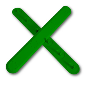 Refill Pack - Green Polyurethane Tactile Directional - Bar