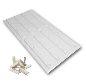 Tactile Indicators: White Fibre Reinforced Polymer (FRP) Directional Tac-Tile