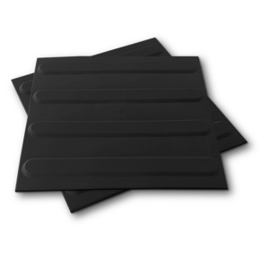 Peel And Sticks: Black Self-Adhesive Directional Tac-Tile