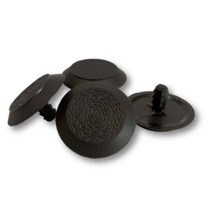 Tactile Refill Packs: Refill Pack - Black Polyurethane Tactile Warning - Stud
