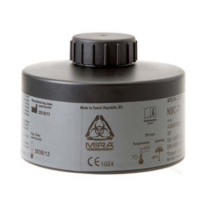 Mira Safety: Mira Safety CBRN Gas Mask Filter NBC77 40mm Thread Canister