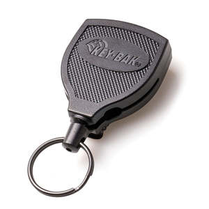 KeyBak SUPER48 Plus Ambidextrous Heavy Duty Retractable Keychain