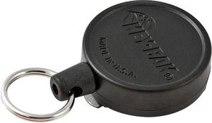 Key-Bak Self Retract Reel Mid Blk Swivel Clip Poly Cord 36"